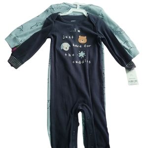 Carter's Footless Cotton Pajamas